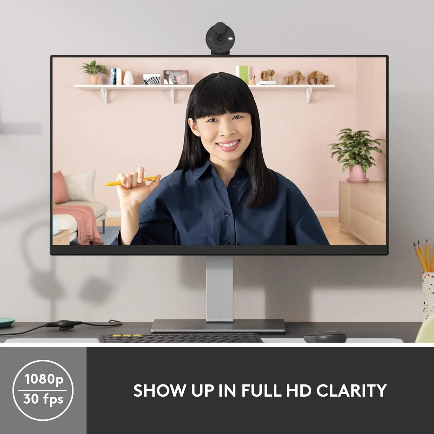 Logitech Webcam BRIO 300 1080P view 6